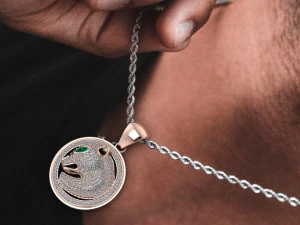 Tiger pendant 3D Print Model