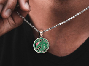 Tiger pendant Modèles 3D en vedette