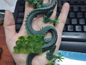 Dragon decoration keycap 3Dプリントモデル