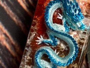 Dragon decoration keycap 3Dプリントモデル