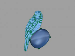 Parrots 3D print model 3D Print Model