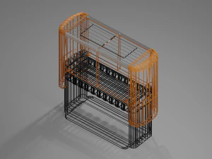Automatic Stamp 3D Model