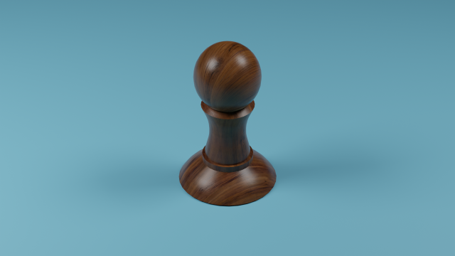 Wood Stamp 3D Model .c4d .max .obj .3ds .fbx .stl .blend 