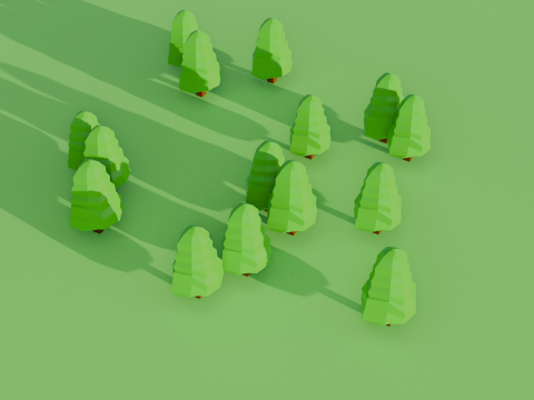 Low Poly Tree Pack Model 3D