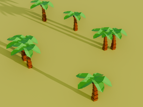Low Poly Tree Pack Model 3D