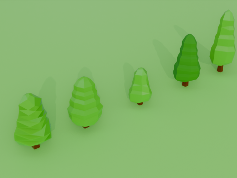Low Poly Tree Pack Model 3D