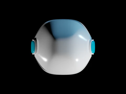 Cute Mini Robot 3D Model