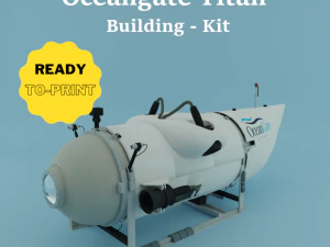 OCEANGATE TITAN SUBMARINE 3D Print Model