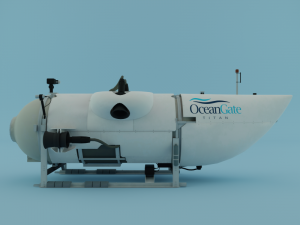 OCEANGATE TITAN SUBMARINE 3D प्रिंट मॉडल