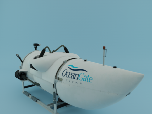 OCEANGATE TITAN SUBMARINE 3D प्रिंट मॉडल