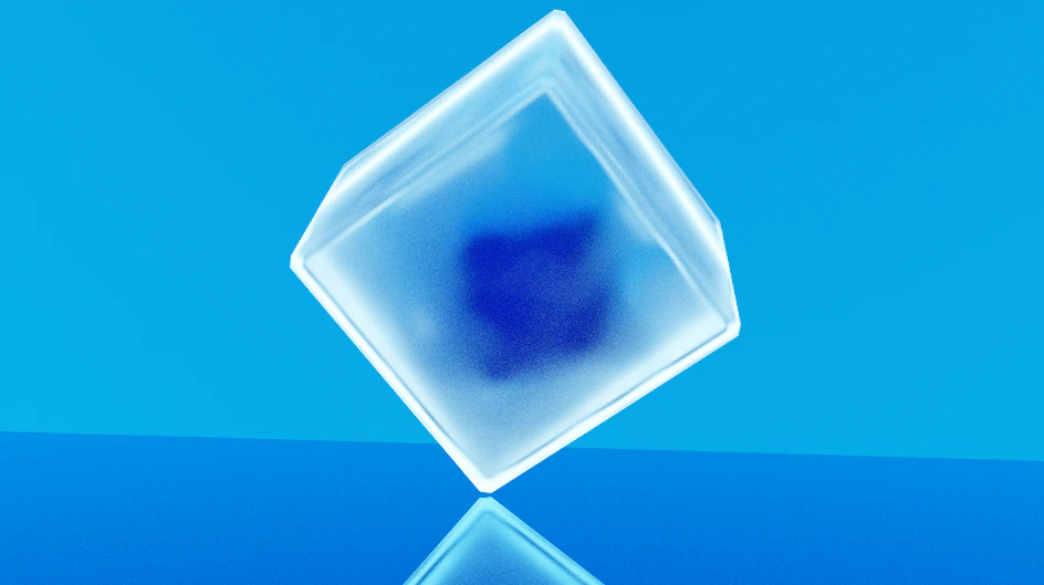 Futuristic Cube 3D Model .c4d .max .obj .3ds .fbx .stl .blend 