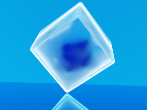 Futuristic Cube 3D Model