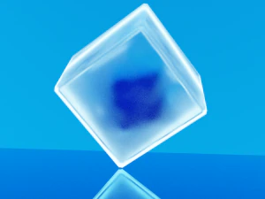 Cubo futuristico Modello 3D