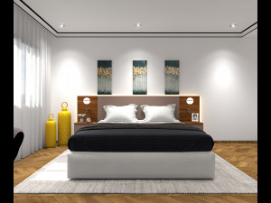 Hotel Room Modèle 3D