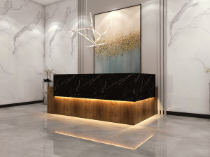 Reception bureau COMPTOIR Modelo 3D