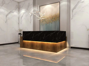 Reception bureau COMPTOIR 3D Model