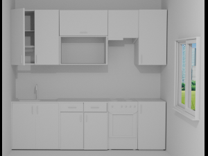 juego de cocina Modelo 3D