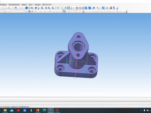 Support engineering detail made in ompass 3d v13 3D 모델