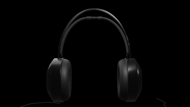 Gaming headphones 3D Model .c4d .max .obj .3ds .fbx .stl .blend 