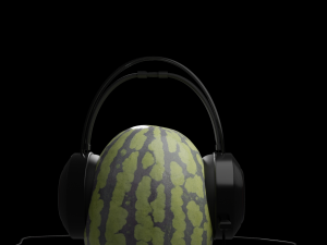 Gaming headphones 3D Model