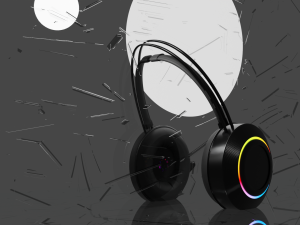 Gaming headphones 3D Model