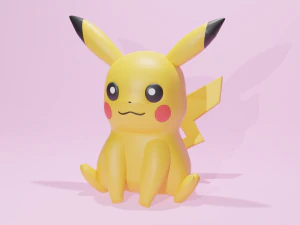 Pikachu 3D Model