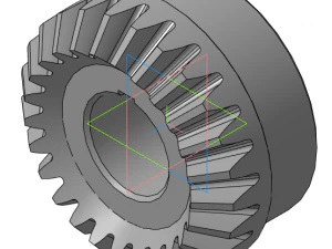 Ingranaggio conico Modello 3D
