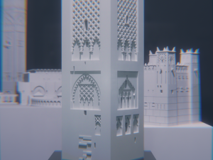 The most famous Moroccan buildings 3D Модель