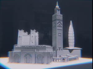 The most famous Moroccan buildings 3D Модель