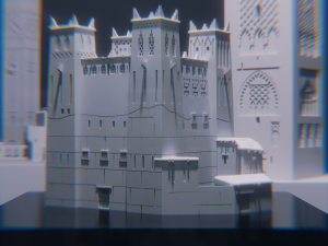 The most famous Moroccan buildings 3D Модель