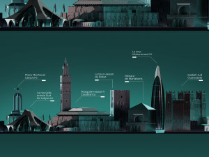 The most famous Moroccan buildings 3D Модель