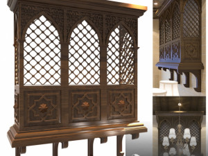 Arabic Props collection 3D 모델