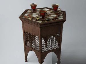 アラビアの小道具コレクション 3Dモデル