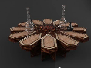 アラビアの小道具コレクション 3Dモデル