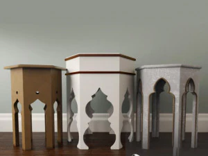 アラビアの小道具コレクション 3Dモデル