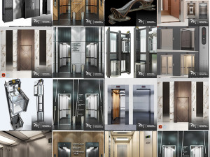 Elevator collection 3D Model