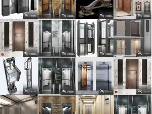Coleção de elevador Modelo 3D