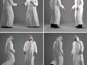 Arab People s Collection 3D Model