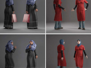 Arab People s Collection 3D Модель