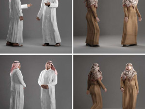 Arab People s Collection 3D Модель