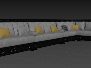 Moroccan Sofa 3D मॉडल