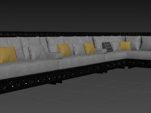 Moroccan Sofa 3D Model