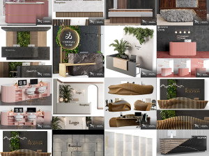 Reception pack 3D Model