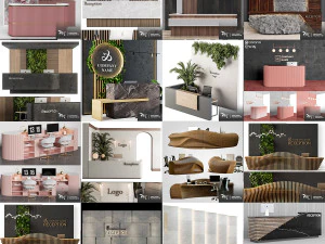 Reception pack 3D Model