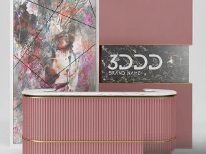 Reception pack 3D Model
