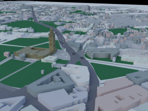 Marrakech map 3D Model