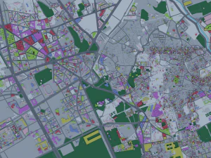Marrakech map 3D Model