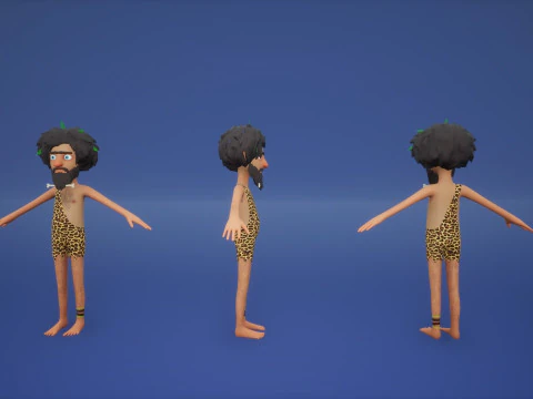 Characters Pack 3D Model