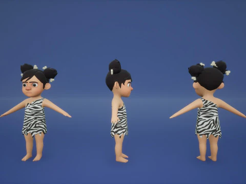 Characters Pack 3D Model