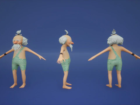 Characters Pack 3D Model